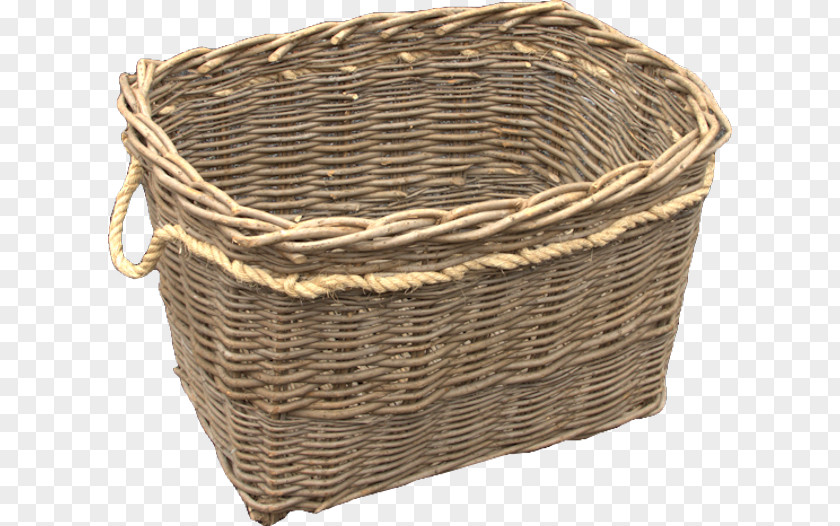 Basket Wicker Hamper Lining Rattan PNG