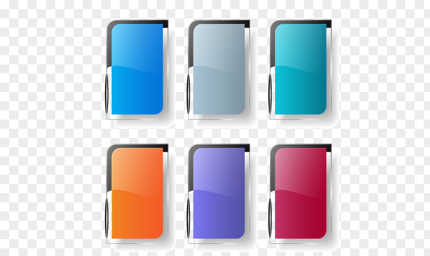 Fashion Color Crystal Button Download Icon PNG