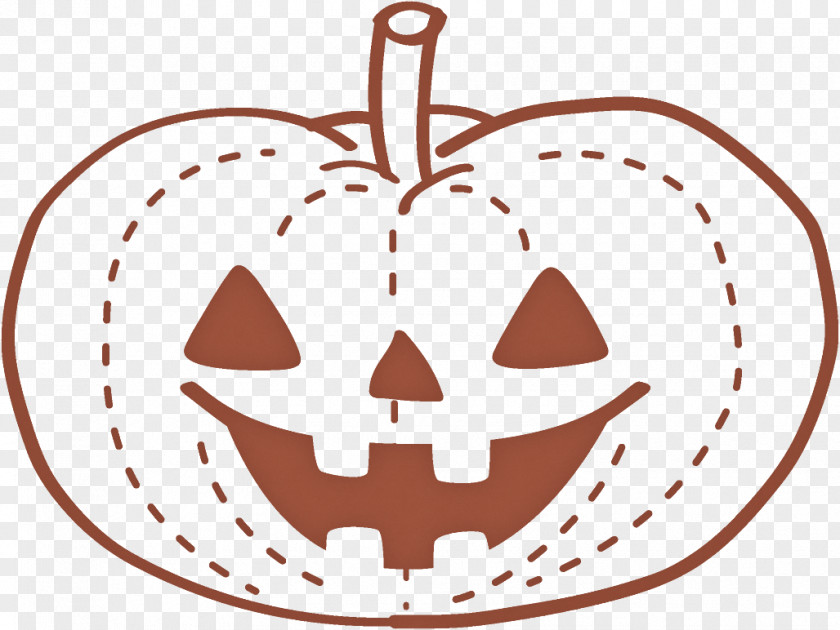 Jack-o-Lantern Halloween Carved Pumpkin PNG