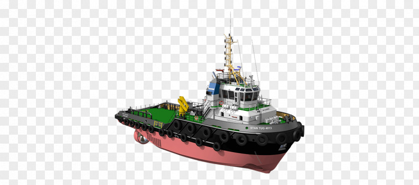 Ship Tugboat Damen Group Anchor Handling Tug Supply Vessel Diving Support PNG