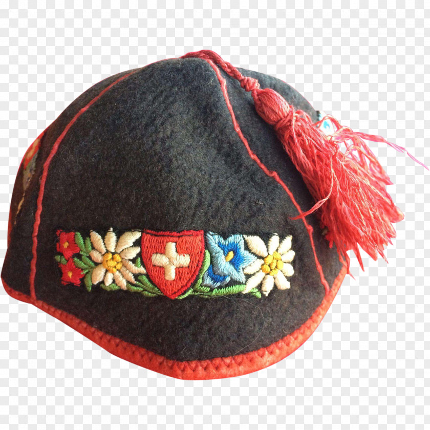 Switzerland Tyrolean Hat Cap Beanie PNG