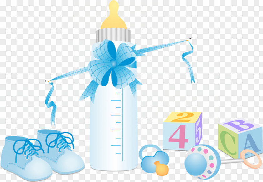 Baby Infant Drawing Bottles PNG