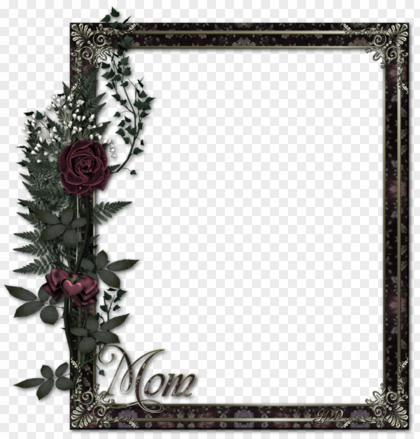 Brown Simple Frame Bouquet Border Texture Borders And Frames Picture PNG