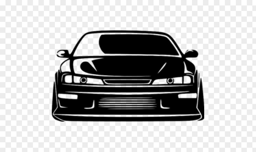 Car Nissan Silvia 240SX Bumper PNG