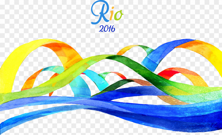 Rio 2016 Olympic Games Ribbons Summer Olympics Medal Table De Janeiro Paralympics PNG