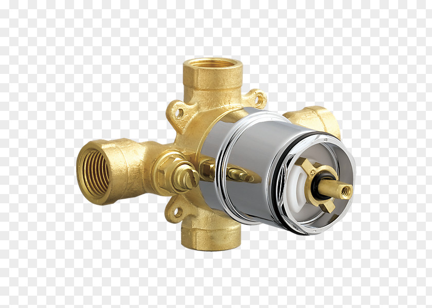 Shower Pressure-balanced Valve Tap Thermostatic Mixing PNG