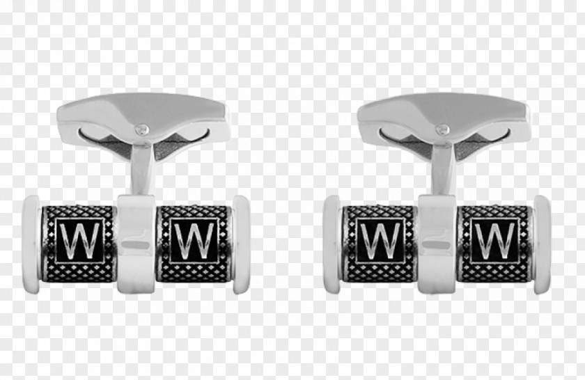 Silver Cufflink Body Jewellery PNG