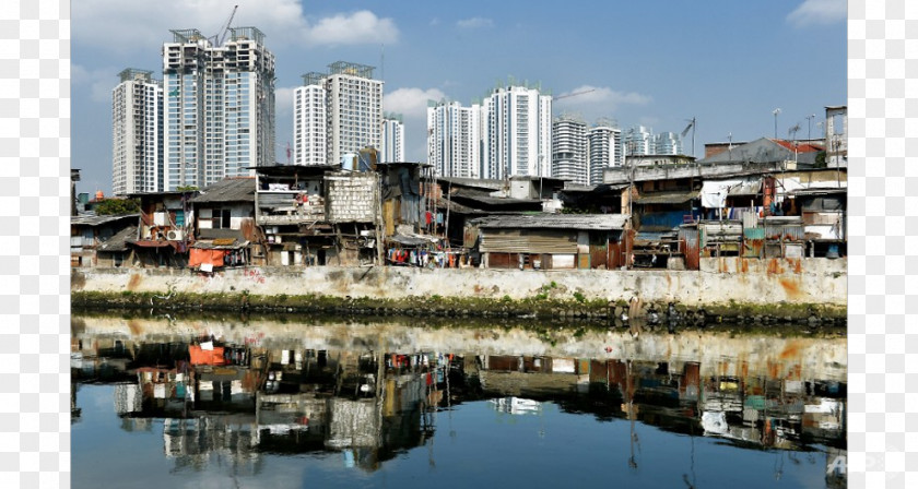 Slum Jakarta Skyline Philippines Image PNG