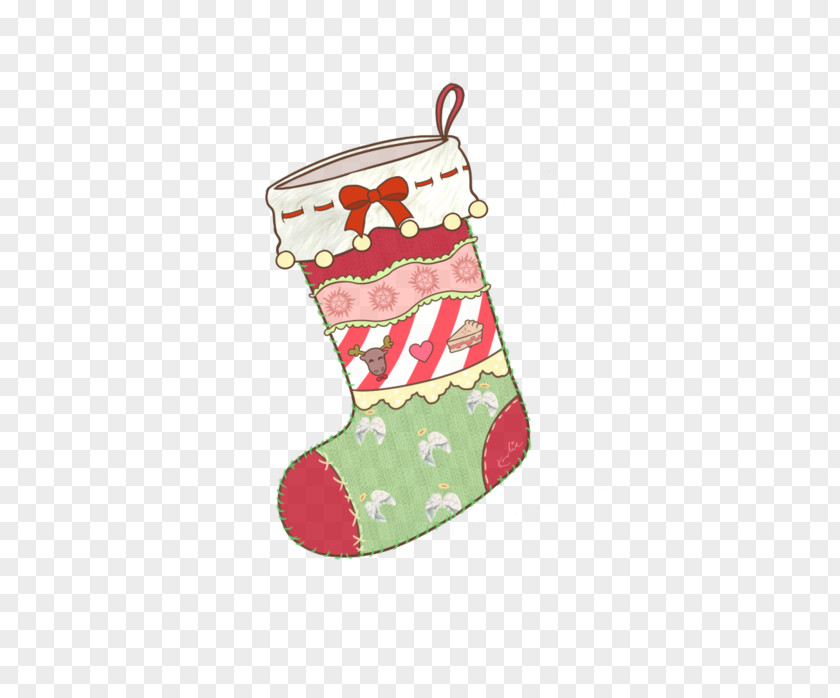 Christmas Stockings Ornament Lights Clip Art PNG