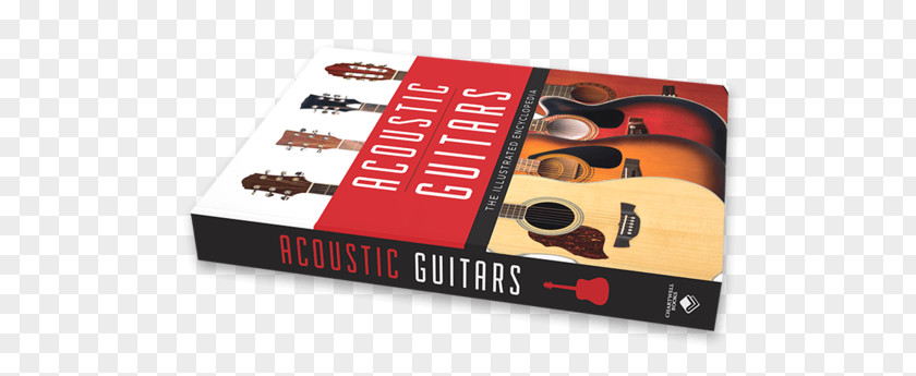 Contemporary Acoustic Guitar Illustration Brand Product Design Font PNG