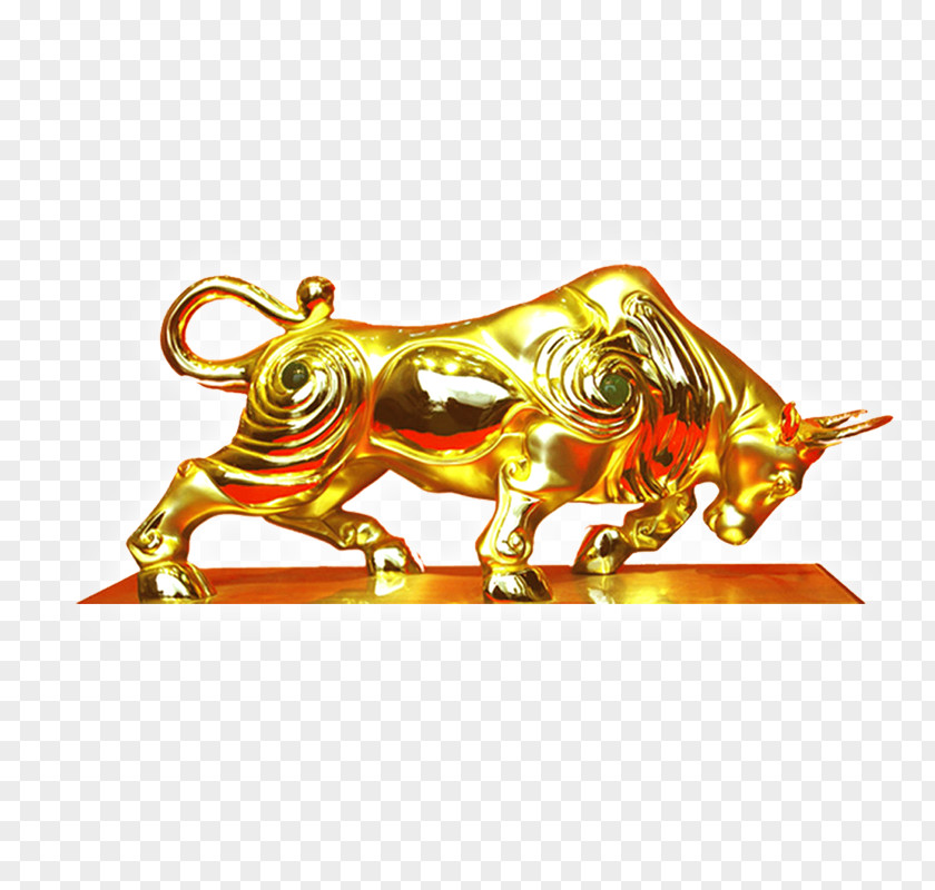 Little Taurus Cattle Illustration PNG