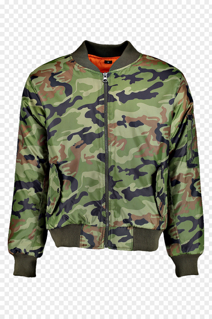 Military Camouflage Uniform Jacket PNG