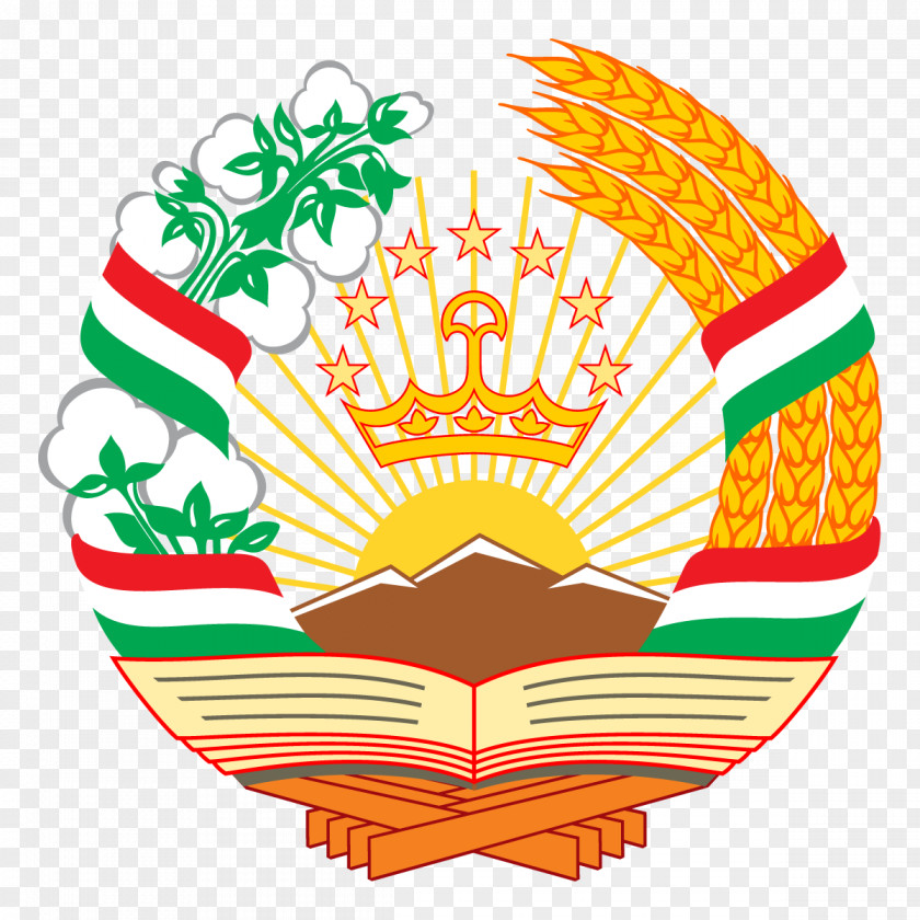 Soviet Union Emblem Of Tajikistan Tajik Socialist Republic Flag PNG