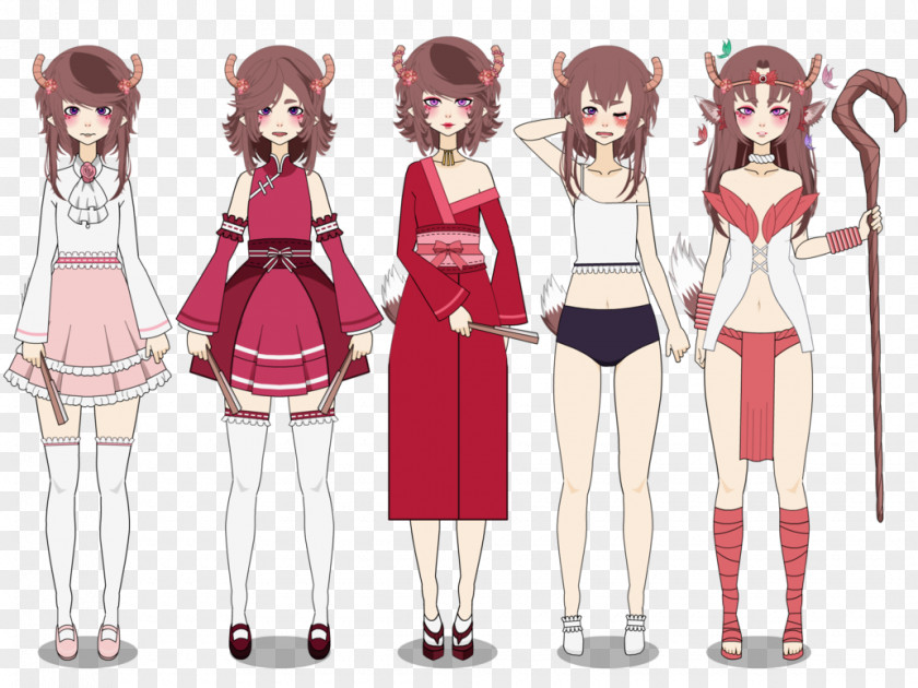 DeviantArt Clothing Fashion Kisekae Set System PNG