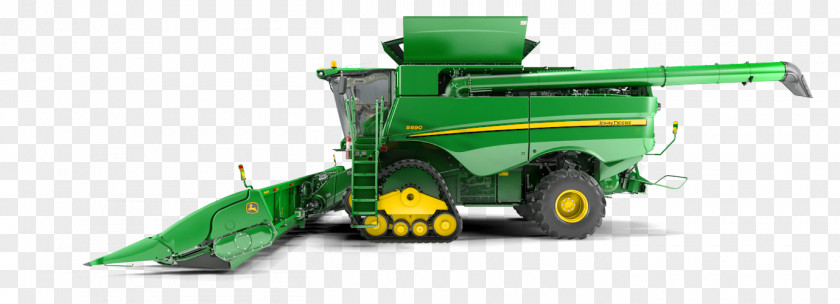 Harvest John Deere Combine Harvester Agriculture Tractor Farm PNG