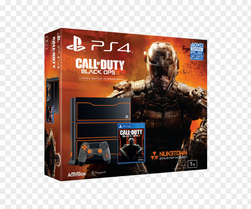 Playstation Call Of Duty: Black Ops III PlayStation 4 3 Video Game PNG