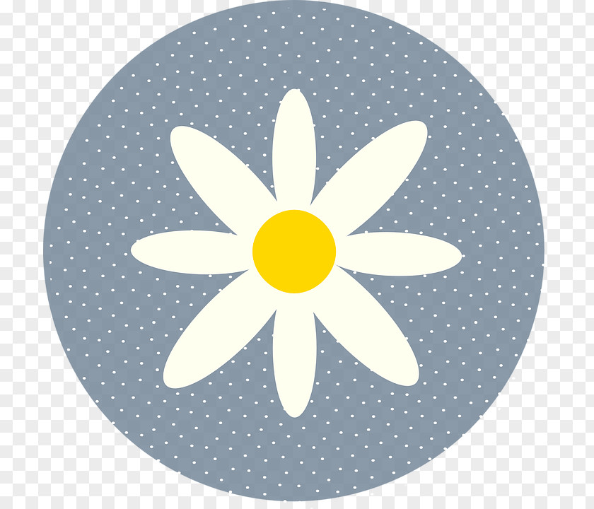 Polka Dot Circle Drawing Yellow Common Daisy PNG