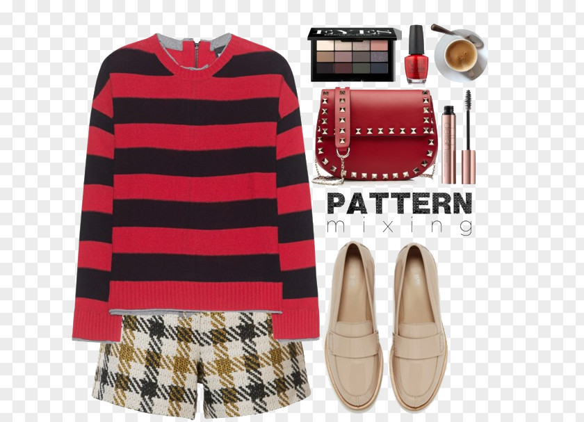 Sweater And Bags Fashion Leather Bag Valentino SpA Tartan PNG