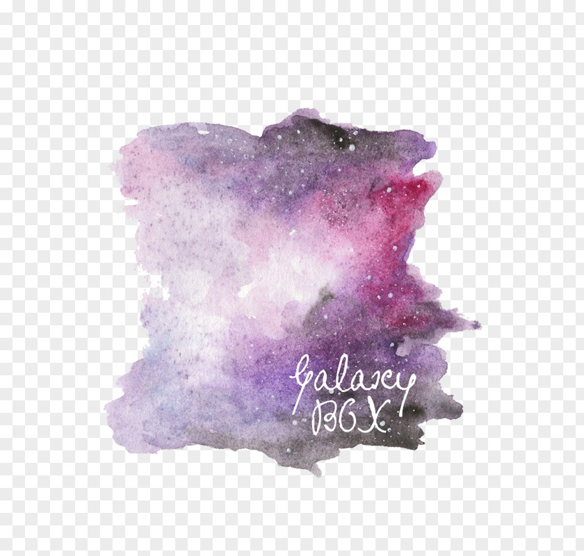 Text Input Box Watercolor Painting Image The Starry Night Paper PNG