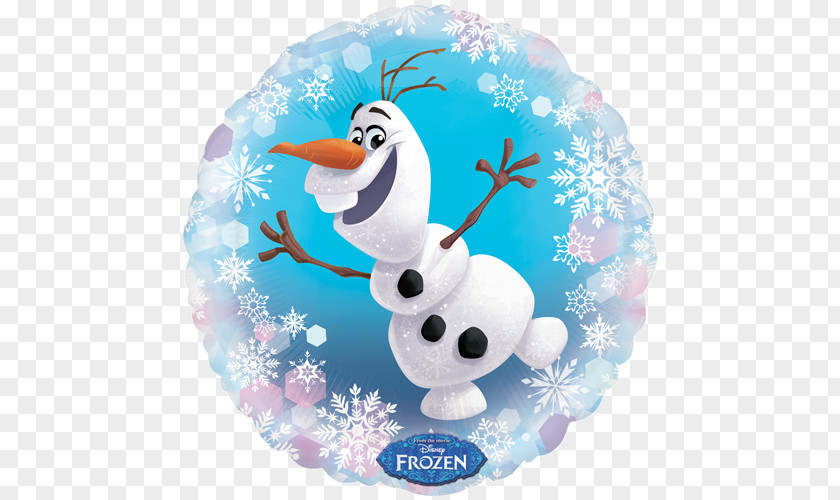 Elsa Olaf Anna Balloon Birthday PNG