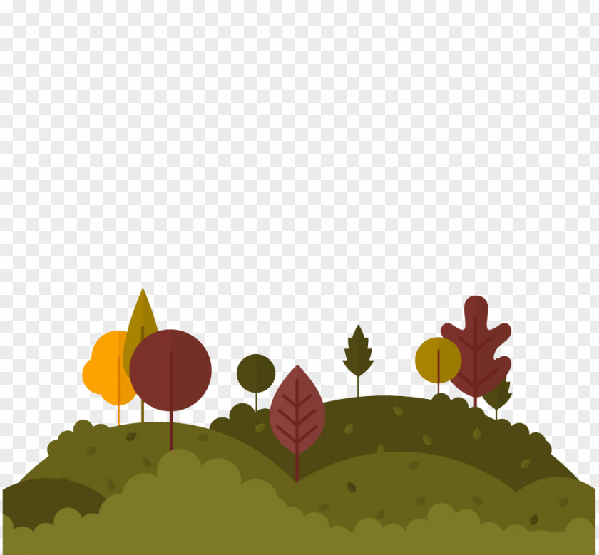 Flat Forest Download PNG