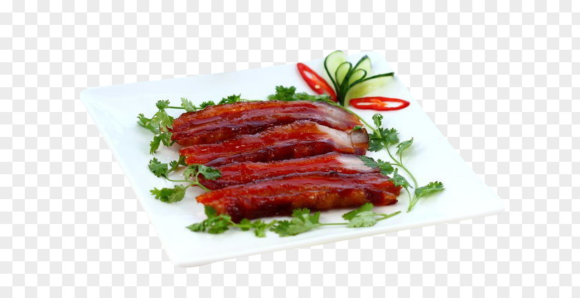 Honey Pork Char Siu Salami Cha Bao Churrasco Chinese Sausage PNG