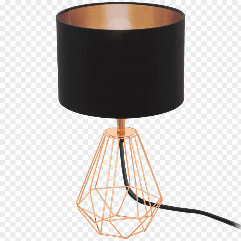 Light Lamp Eglo Black PNG