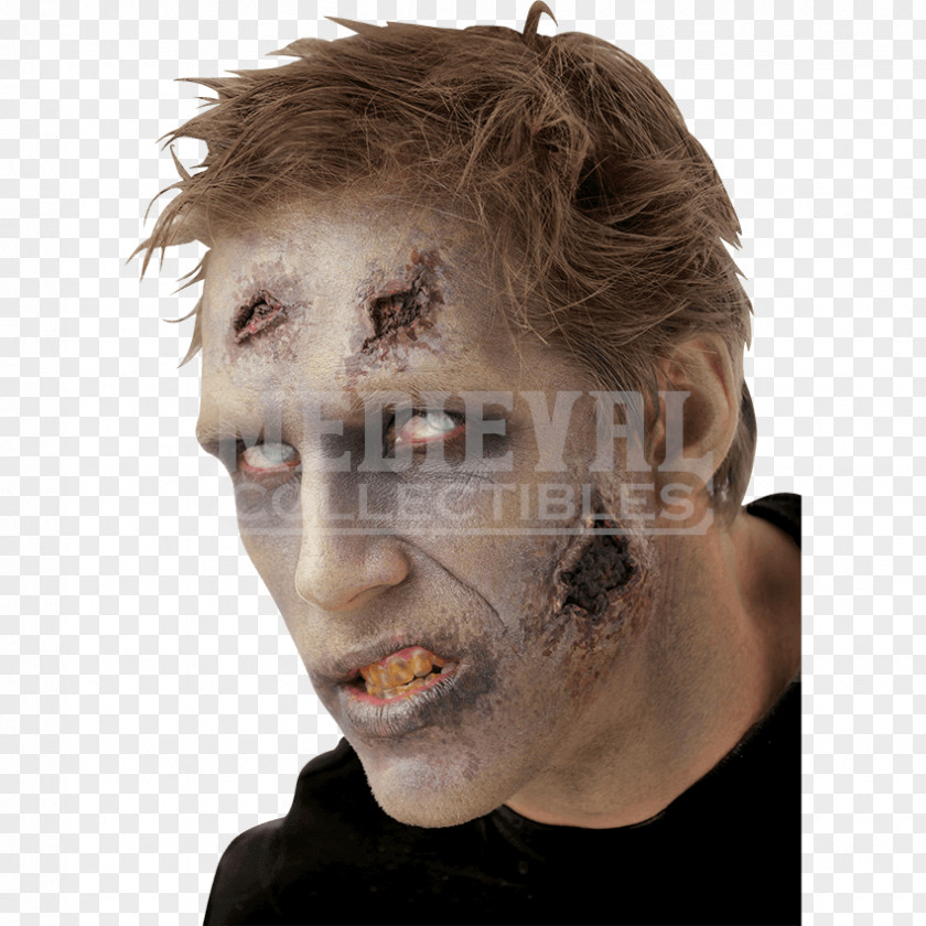 The Walking Dead Costume Prosthesis Color Mask PNG