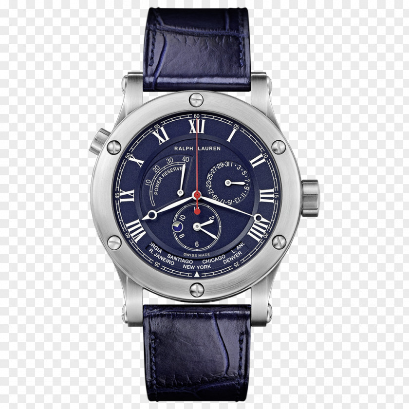 Watch Automatic Ralph Lauren Corporation Power Reserve Indicator Chronograph PNG