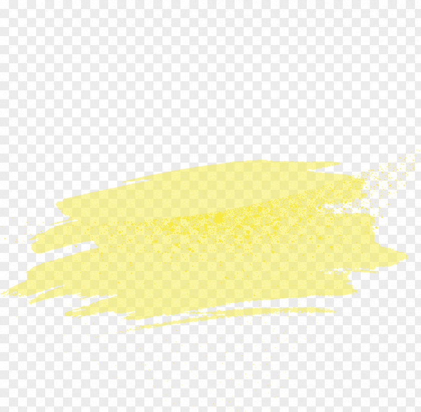 Aquarel Yellow Brown Font PNG