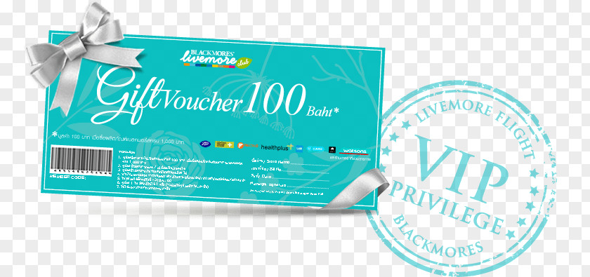 Black Gift Voucher Brand Product PNG