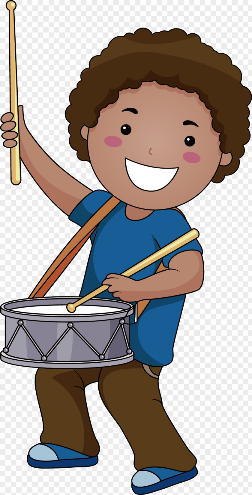 Drum Boy Cartoon Poster Promotional Material Musical Instrument Drawing Clip Art PNG