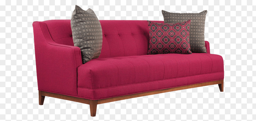 Modern Buttons Loveseat Sofa Bed Couch Comfort PNG