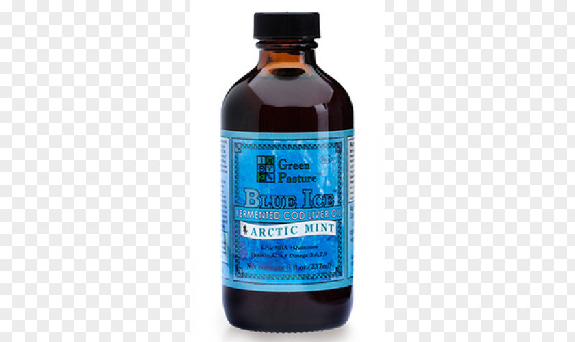 Oil Blue Ice Fermented Cod Liver Dietary Supplement PNG