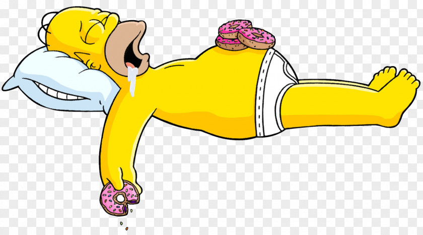 Simpsons Homer Simpson Maggie Bart Donuts Desktop Wallpaper PNG