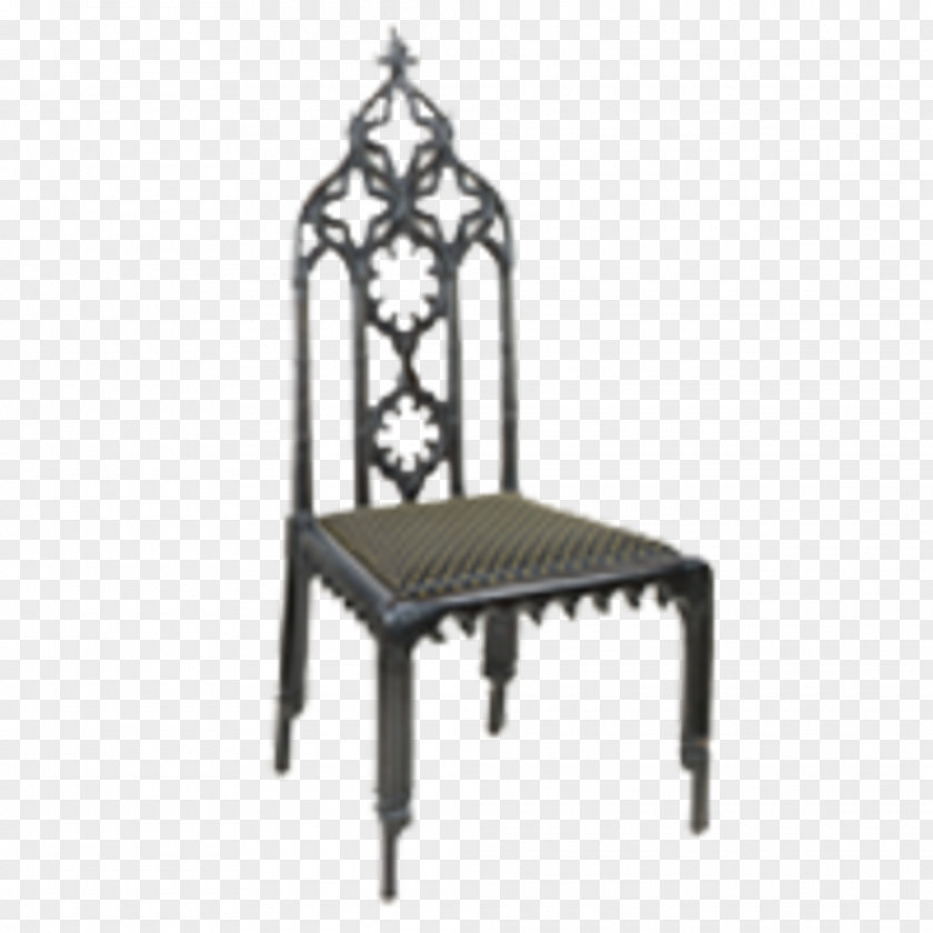 Chair Strawberry Hill House Gothic Revival Architecture Furniture PNG