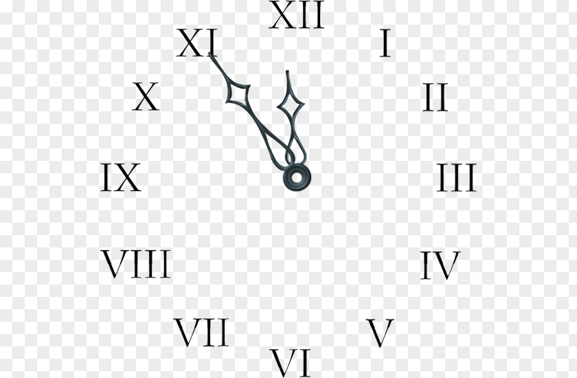 Clock Roman Numerals Face Ancient Rome Numerical Digit PNG