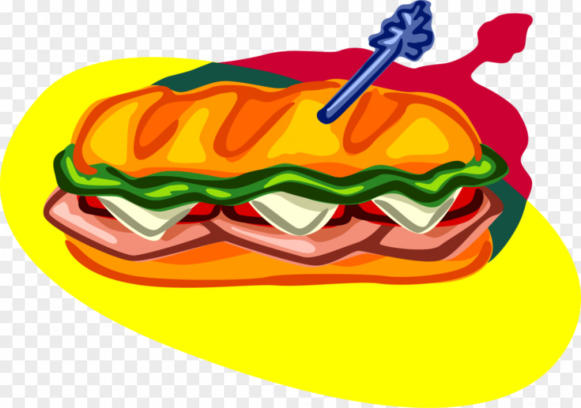 Hoagie Vector Clip Art Taco Submarine Sandwich Cafe PNG