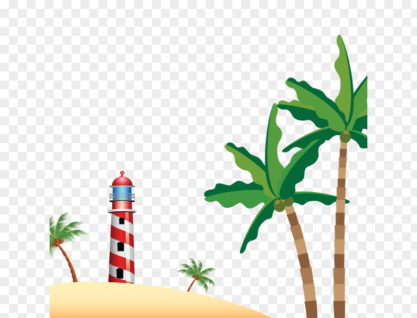 Beach Coqueiros Vector Graphics Image Clip Art PNG