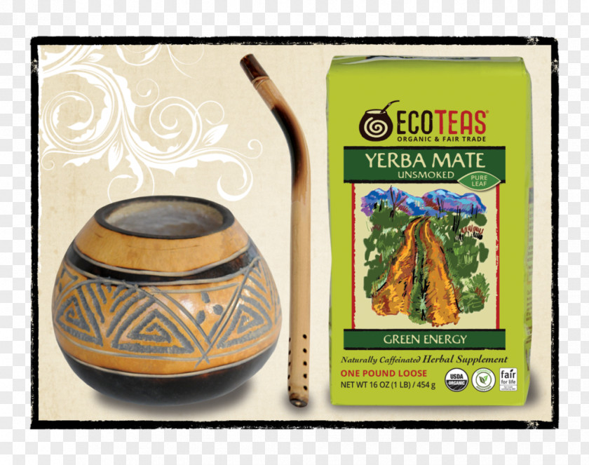 Gift Items Yerba Mate Tea Organic Food Bombilla PNG