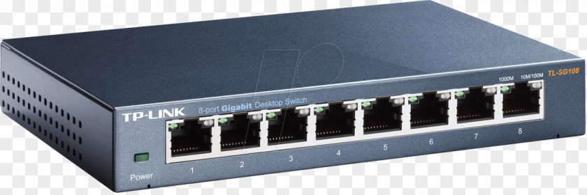 Gigabit Ethernet Network Switch TP-Link Port PNG