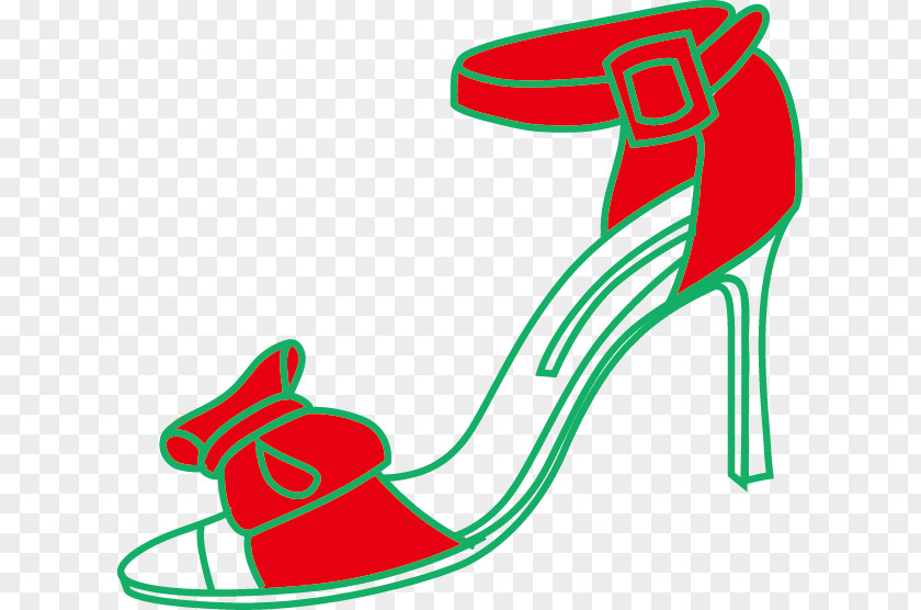 High Heels Vector Material High-heeled Footwear Shoe PNG