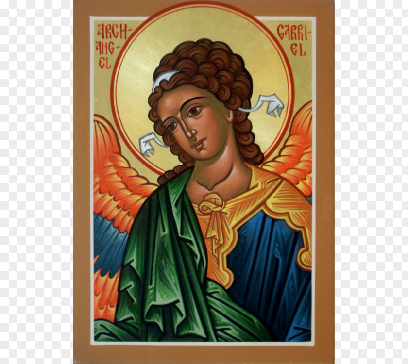 Icon Holly Vector Gabriel Mary Michael Saint PNG