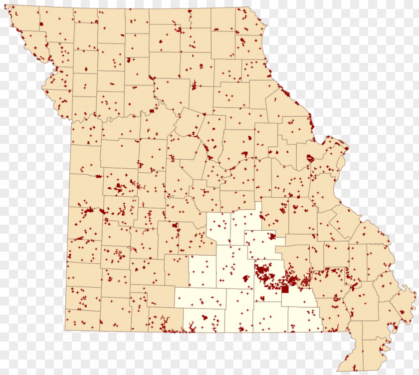 Map Maramec Spring Lenox Vera Cruz, Missouri White River Township PNG