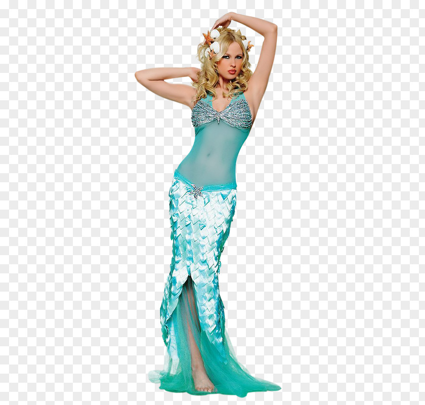Old Ladies The Little Mermaid Halloween Costume Clothing PNG