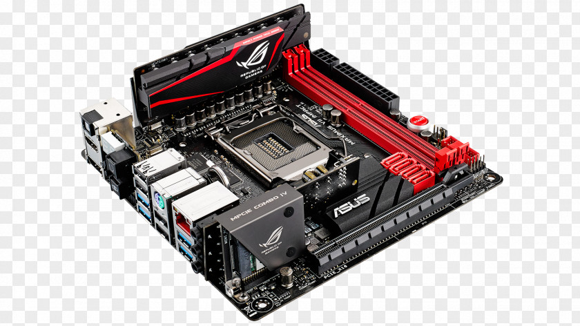 Power Socket Intel Motherboard ASUS LGA 1150 Mini-ITX PNG