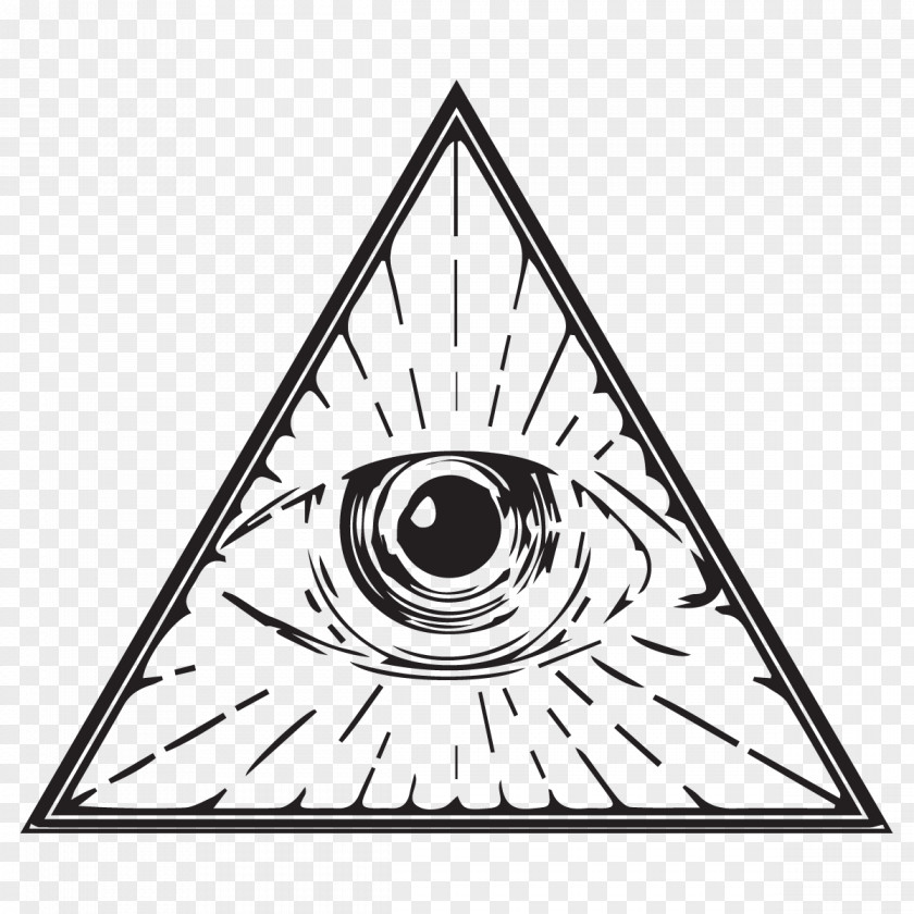 Stretch As Far Eye Can See Of Providence Illuminati Drawing Clip Art PNG
