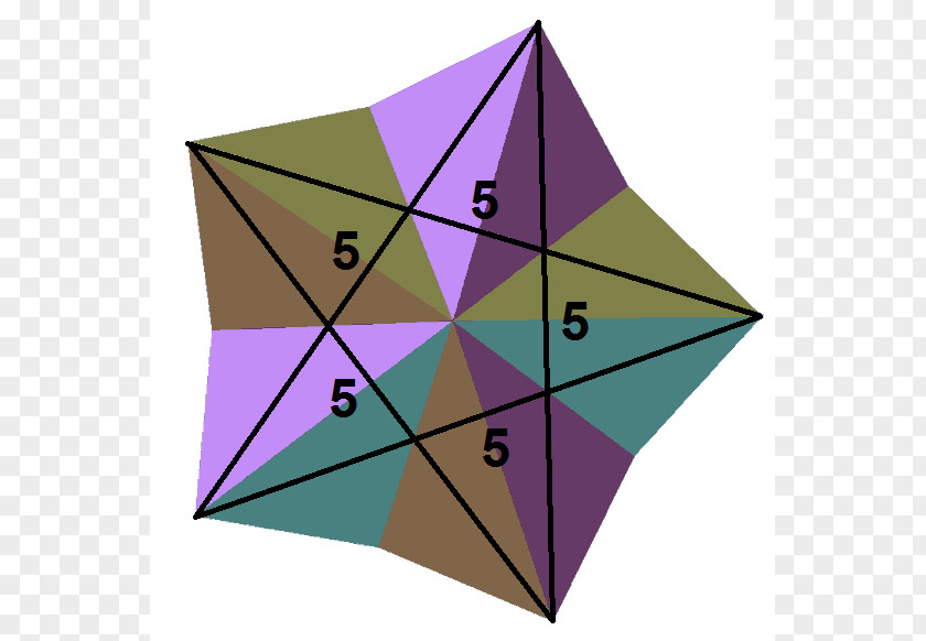 Triangle Great Dodecahedron Kepler–Poinsot Polyhedron Stellation Small Stellated PNG