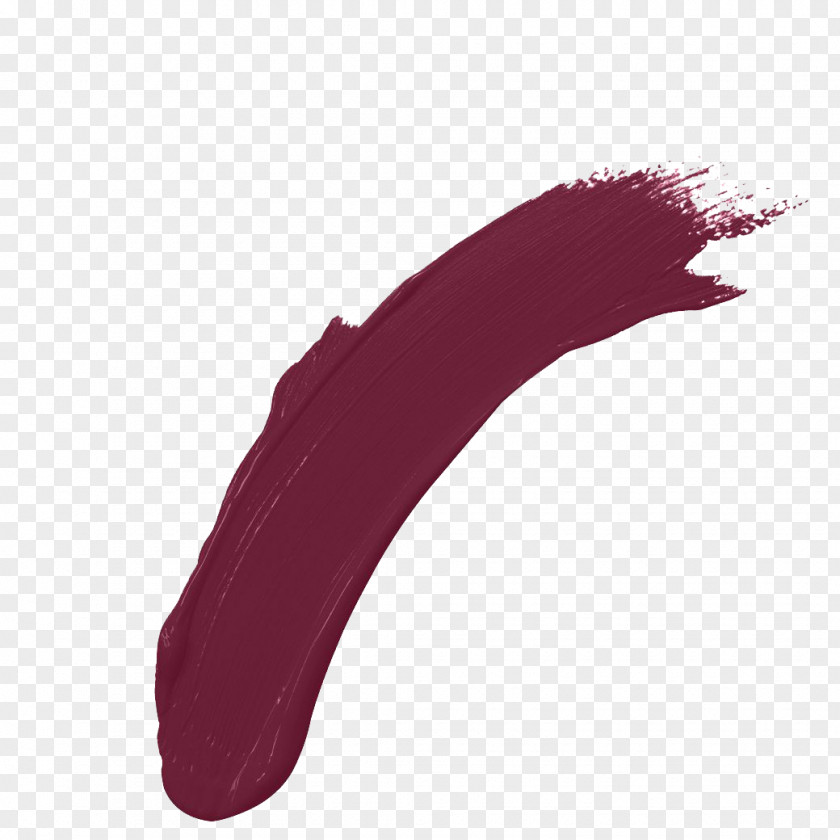 Feather Magenta Lips Cartoon PNG