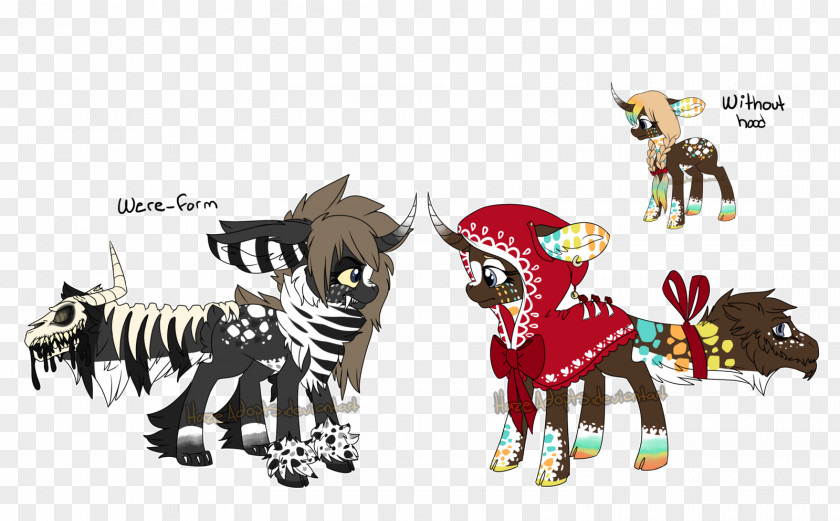 Red Riding Hood Horse Pony Pack Animal Mammal PNG